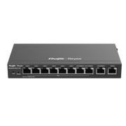 ROUTER BALANCEADOR CON FUNCIÓN SD-WAN, POE+ HASTA 110W, 10 PUERTOS GIGABIT (8 PUERTOS POE), SOPORTA 4X WAN CONFIGURABLES, HASTA 200 CLIENTES CON DESEMPEÑO DE 1,000 MBPS-Networking-RUIJIE-RG-EG210G-P-V3-Bsai Seguridad & Controles
