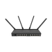 ROUTER CON WI-FI 4X4 MU-MIMO, HASTA 2 WATTS DE POTENCIA, ANTENAS DE 3 DBI, 10 PUERTOS GIGABIT, 1 PUERTO SFP+-Networking-MIKROTIK-Bsai Seguridad & Controles