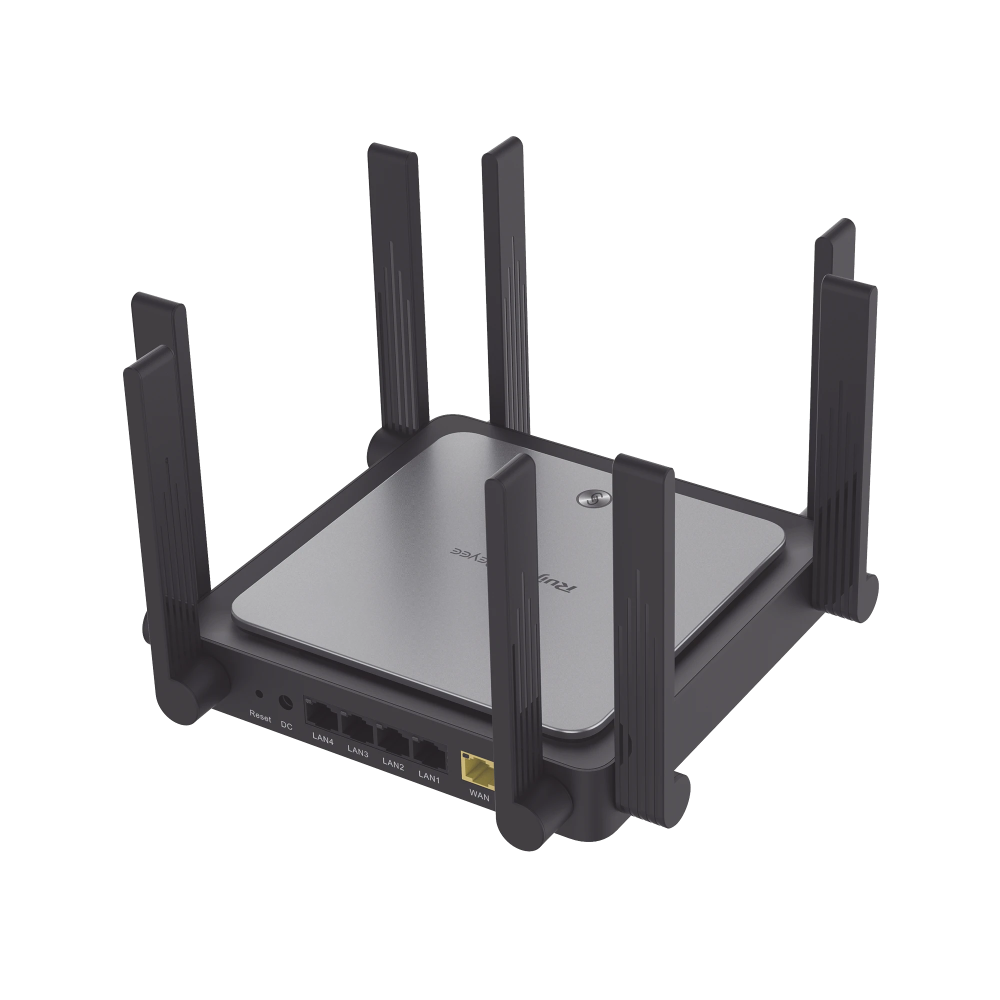 ROUTER INALÁMBRICO MESH WI-FI 6 4X4 DOBLE BANDA 1 PUERTO WAN GIGABIT Y 4 PUERTOS LAN GIGABIT-Redes WiFi-RUIJIE-Bsai Seguridad & Controles