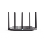 ROUTER INALÁMBRICO / WIFI 6 / HASTA 1800 MBPS / DOBLE BANDA AC (2.4 GHZ Y 5 GHZ) / 4 PUERTOS 1000 MBPS / 4 ANTENAS OMNIDIRECCIONAL / INTERIOR / BEAMFORMING OPTIMIZADO-Networking-HIKVISION-DS-3WR18X-Bsai Seguridad & Controles