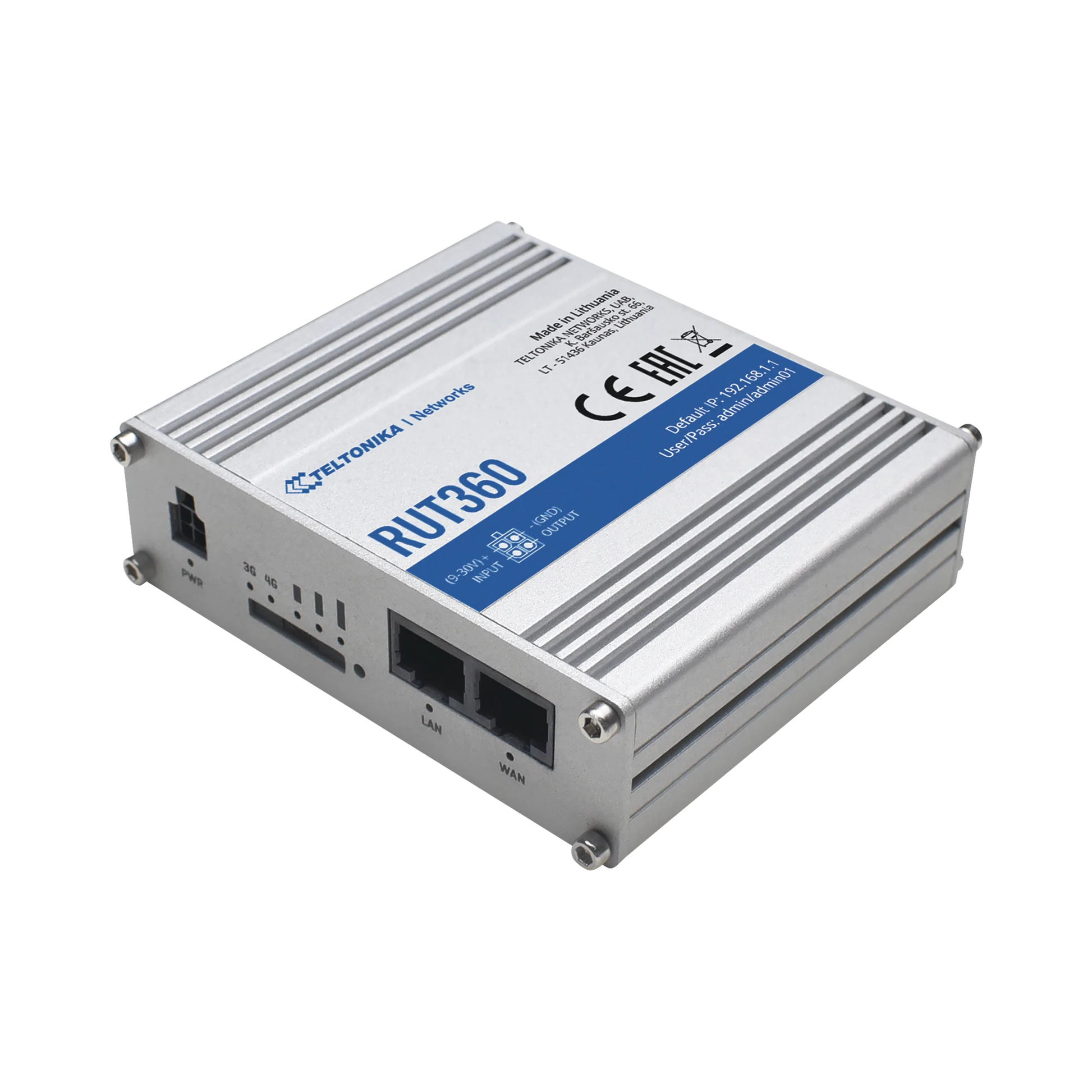 ROUTER INDUSTRIAL 4G LTE CAT6, BANDAS: B2, B4, B5, B7, B12, B13, B25, B26, B291, B30, B66-Redes WiFi-TELTONIKA-Bsai Seguridad & Controles