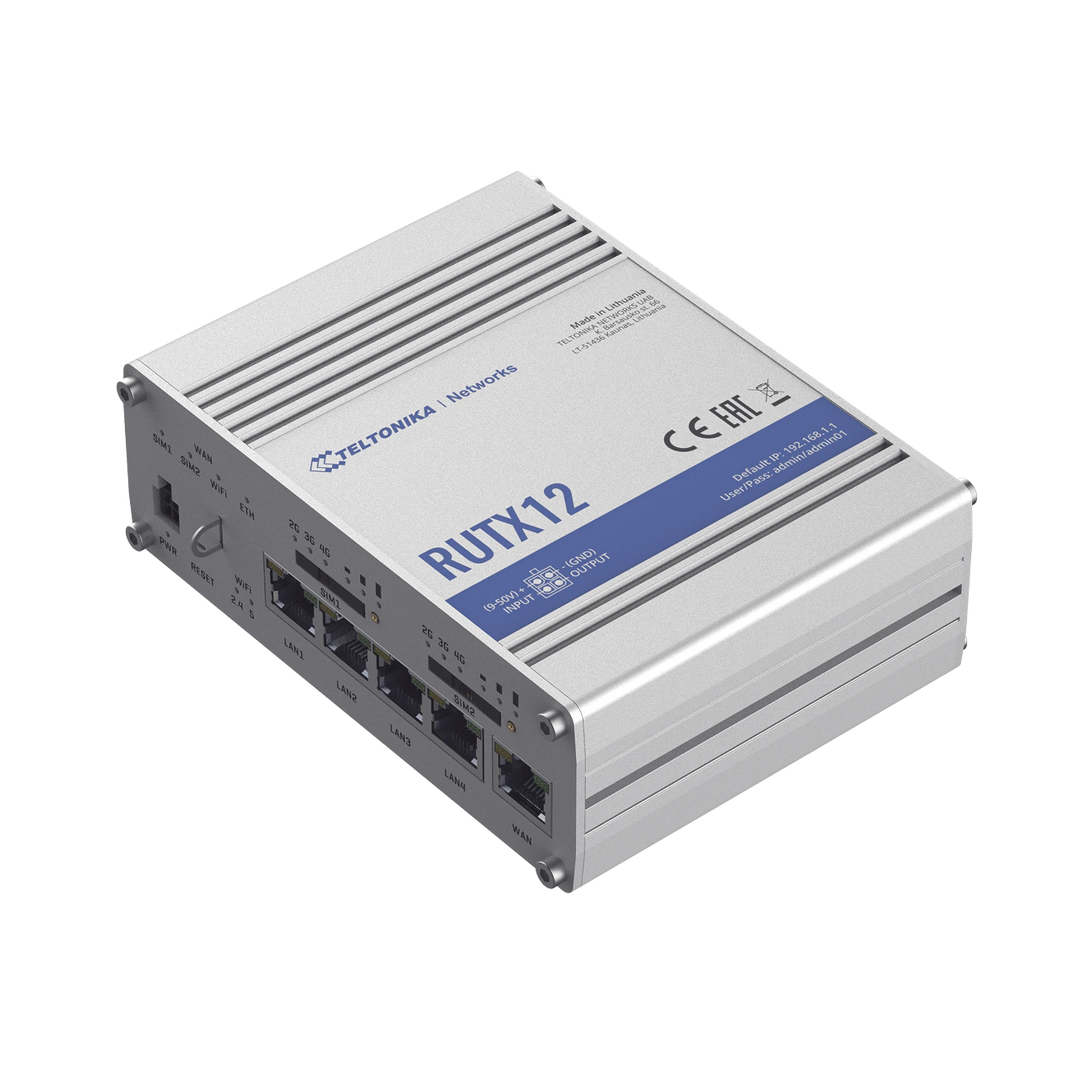 ROUTER INDUSTRIAL LTE (4.5G) CAT 6, DOBLE MODEM Y DOBLE SIM, GNSS, CARCASA INDUSTRIAL-Networking-TELTONIKA-Bsai Seguridad & Controles