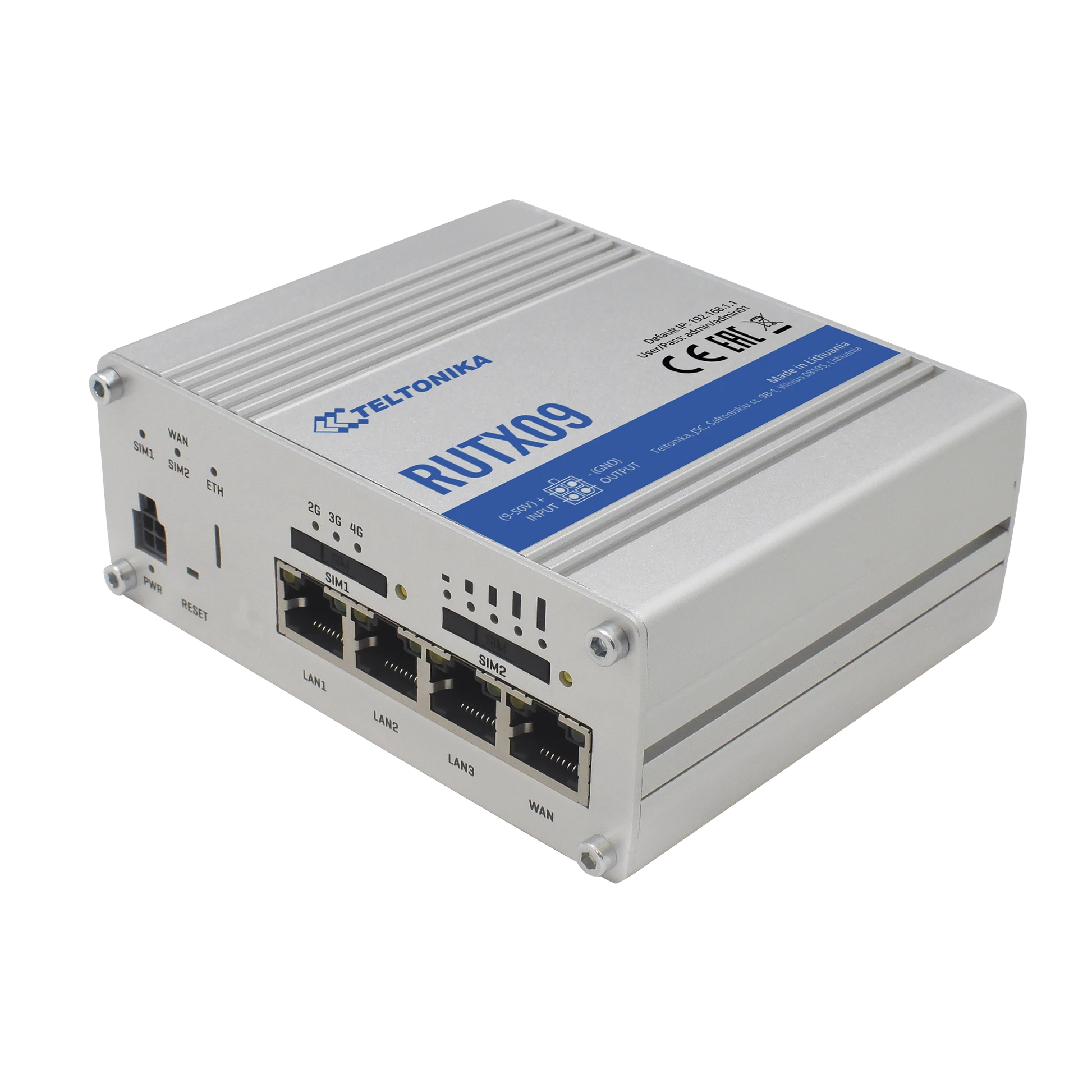 ROUTER INDUSTRIAL LTE(4.5G) CAT6, 4 PUERTOS GIGABIT, DOBLE RANURA SIM, GNSS-Networking-TELTONIKA-Bsai Seguridad & Controles