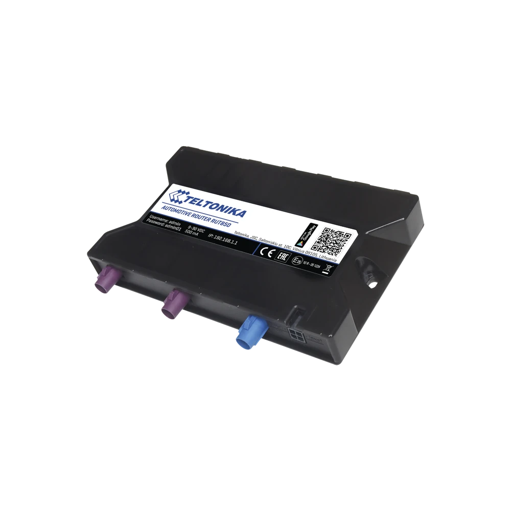 ROUTER LTE PARA VEHÍCULOS, CON WI-FI 2.4 GHZ Y LOCALIZADOR GPS, BANDAS B1, B2, B3, B4, B5, B7, B8, B28-Redes WiFi-TELTONIKA-Bsai Seguridad & Controles