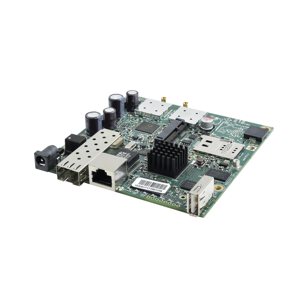 ROUTERBOARD INALÁMBRICO DE 5GHZ AC, 1 PUERTO GIGABIT, CPU 720MHZ, LICENCIA L4-Enlaces PtP y PtMP-MIKROTIK-Bsai Seguridad & Controles