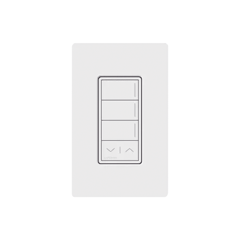 (RADIORA3) BOTONERA SUNNATA NEGRO 3 ESCENAS Y 2 BOTONES SUBIR/BAJAR PARA RADIO RA3, PROGRAME ESCENAS DIFERENTES EN CADA BOTÓN.-Automatización - Casa Inteligente-LUTRON RADIORA 3-Bsai Seguridad & Controles