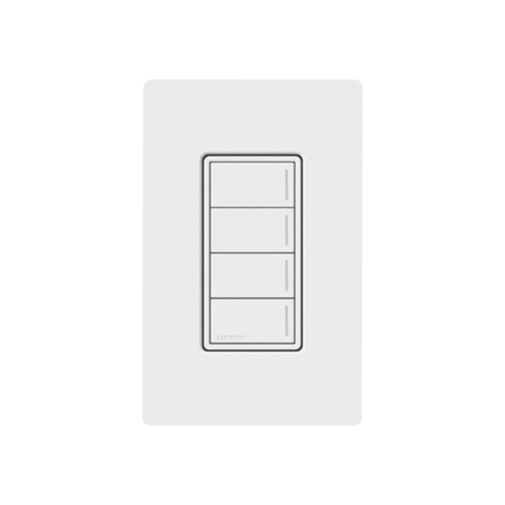 (RADIORA3) BOTONERA SUNNATA NEGRO 3 ESCENAS Y 2 BOTONES SUBIR/BAJAR PARA RADIO RA3, PROGRAME ESCENAS DIFERENTES EN CADA BOTÓN.-Automatización - Casa Inteligente-LUTRON RADIORA 3-Bsai Seguridad & Controles