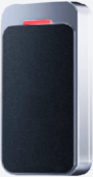 SAXXON RT5EM - LECTOR ESCLAVO DE TARJETAS ID 125 KHZ CON INDICADOR LED WIEGAND 26/34BITS METÁLICO #HD4-Proximidad-OEM-Bsai Seguridad & Controles