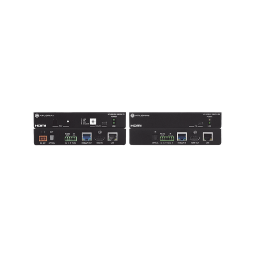 EXTENSOR 4K HDR HDMI MÁS DE 100 M HDBASET TX/RX CON ETHERNET, CONTROL, POE Y RETORNO DE AUDIO-VoIP - Telefonía IP - Videoconferencia-ATLONA-AT-HDR-EX-100CEA-KIT-Bsai Seguridad & Controles