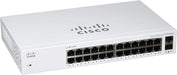 SWITCH CISCO BUSINESS CBS 24 PUERTOS 10/100/1000 GIGABIT, NO ADMINISTRABLE 48 GBIT/S-Switches PoE-CISCO-NIC-3673-Bsai Seguridad & Controles