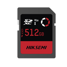 MEMORIA SD / CLASE 10 DE 512 GB / ESPECIALIZADA PARA DRONES COMERCIALES, CÁMARAS DE FOTOGRAFÍA Y VIDEO / 180 MB/S LECTURA / 150 MB/S ESCRITURA-Almacenamiento-HIKSEMI BY HIKVISION-Bsai Seguridad & Controles