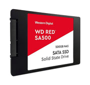 SSD WESTERN DIGITAL SERIE RED WDS500G1R0A 500 GB SATA III 6 GB/S FF 2.5” TBW 350-Para Servidores y NAS-WESTERN DIGITAL-Bsai Seguridad & Controles