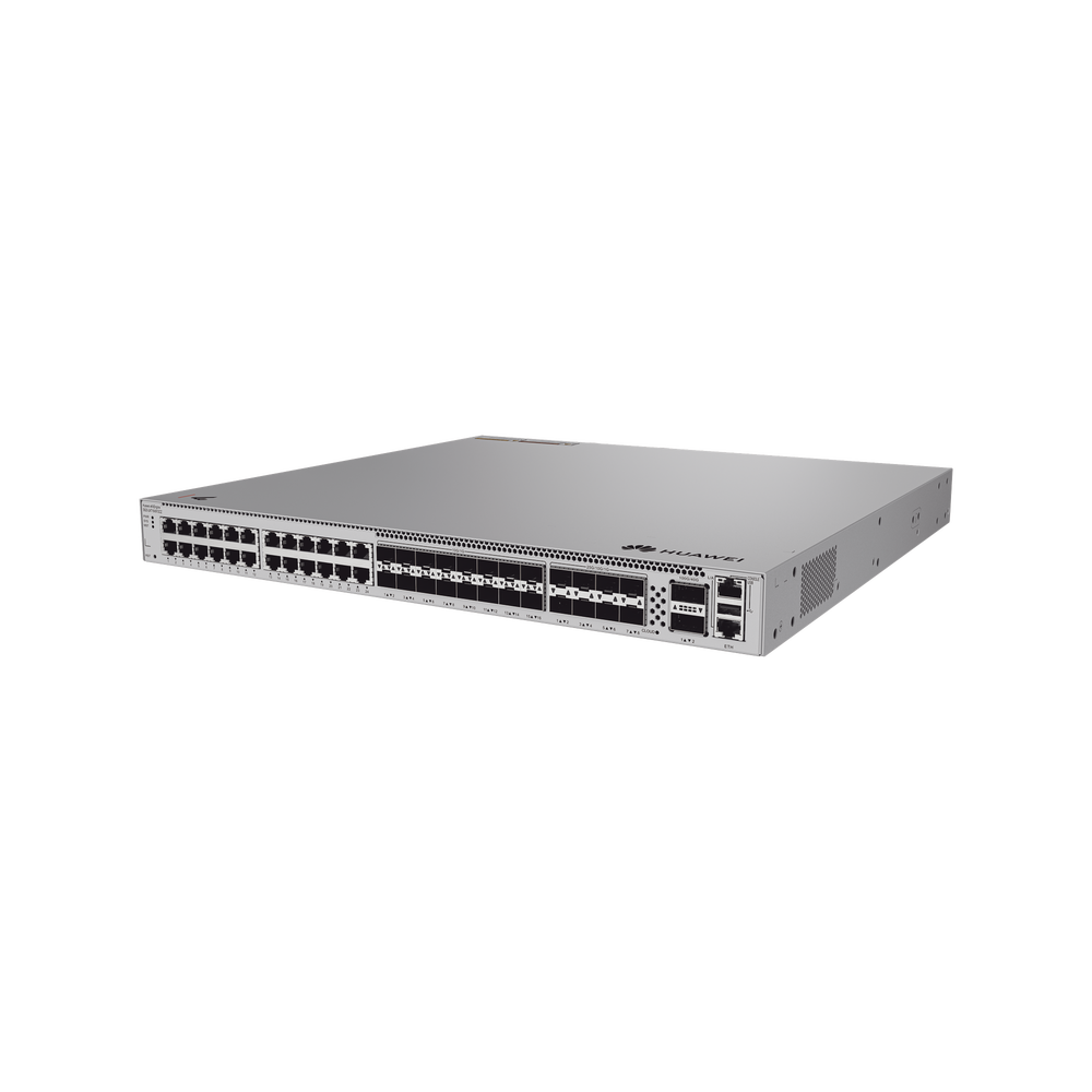 SWITCH EMPRESARIAL CORE HÍBRIDO ADMINISTRABLE CAPA 3 / 24 PUERTOS 10/100/1000 MBPS / 16 PUERTOS SFP+ 10GE / 8 PUERTOS 25GE SFP28 / 2 PUERTOS 40/100GE QSFP28 / ISTACK / RUTEO DINAMICO (RIP, OSPF, IS-IS Y BGP) / FUENTE REDUNDANTE / NUBE GRATIS-HUAWEI-Bsai Seguridad & Controles