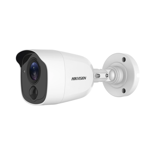 BALA FLASH TURBOHD 2 MEGAPIXEL (1080P) (LED BLANCOS INTERMITENTES) / PIR (EVITA FALSAS ALARMAS) / 2 MEGAPIXEL / 20 MTS IR EXIR / LENTE 2.8 MM / IP67 / SALIDA DE ALARMAS-Cámaras-HIKVISION-DS-2CE11D0T-PIRLO-Bsai Seguridad & Controles