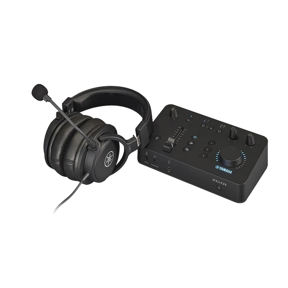 KIT DE AUDIO PARA GAMING | CONTROLADOR + AURICULARES | ENTRADAS/SALIDAS DE AUDIO Y VIDEO | CONEXIÓN USB-Megafonia y Audioevacuacion-YAMAHA-Bsai Seguridad & Controles