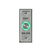 SECO-LARM SD6176SS1Q - BOTÓN DE SALIDA PIEZOELÉCTRICO DE ACERO INOXIDABLE IP 65 CON LUZ LED VERDE / SALIDAS NO Y NC-Tarjetas y Botones-SECO-LARM-SEC0760003-Bsai Seguridad & Controles