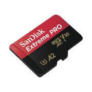 SANDISK EXTREME PRO MICROSD CARD 64GB, INCLUYE ADAPTADOR-Almacenamiento NAS-SAN-eSATA-SANDISK-Bsai Seguridad & Controles