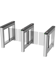ZKTECO SATURNS1000 - BARRERA PEATONAL TIPO SWING BIDIRECCIONAL / EQUIPADA CON UN MOTOR DC BRUSHLESS / HASTA 3 MILLONES DE CICLOS / ACERO SPCC LAMINADO EN FRÍO / VIDRIO TEMPLADO 2.5D #NEWZK-Swing Barriers-ZKTECO-ZKT0920045-Bsai Seguridad & Controles
