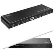 SAXXON LKV318HDR-V2.0 - DIVISOR DE VIDEO HDMI DE 1 ENTRADA Y 8 SALIDAS/ SOPORTA RESOLUCIÓN ULTRA HD 4K&2K @30 HZ/ DISTANCIA DE 10 METROS EN ENTRADA Y SALIDA/ SWITCH EDID/-Divisores / Splitters-SAXXON-Bsai Seguridad & Controles