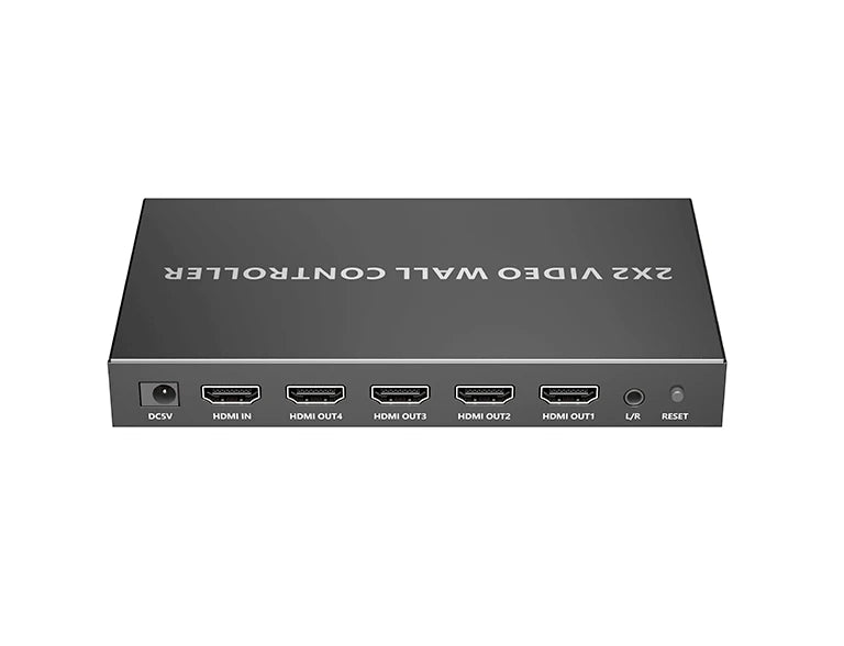 SAXXON LKV104VW- CONTROLADOR DE VIDEOWALL DE 2 X 2/ RESOLUCIÓN 1080P A 60 HZ/ DISTRIBUYE 1 ENTRADA HDMI EN 4 PANTALLAS/ MÚLTIPLES SALIDAS DE VIDEO/ 1 SALIDA DE AUDIO/ FACIL INSTALACIÓN/-Controladores-SAXXON-Bsai Seguridad & Controles