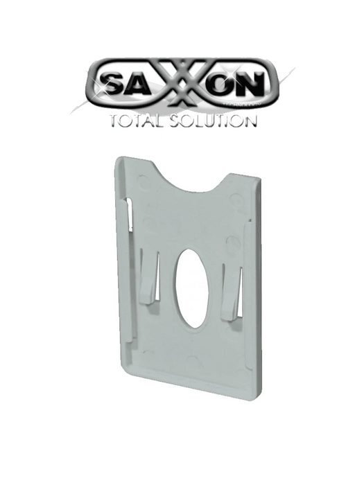 SAXXON ASRCH - PORTA TARJETAS DE PLASTICO CON ADHESIVO 3M-Lectoras de Largo Alcance-SAXXON-Bsai Seguridad & Controles