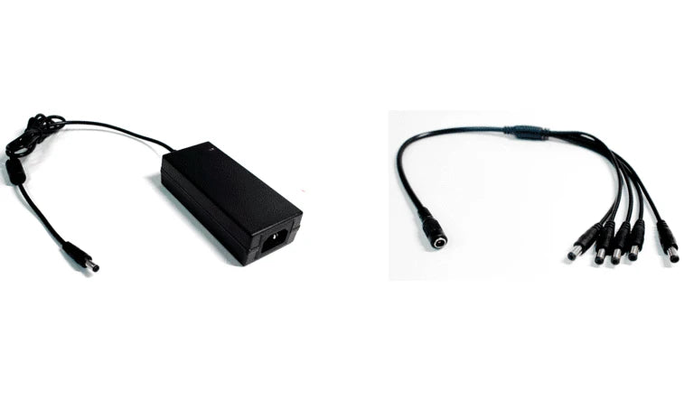SAXXON PSU1205DPAQ2 - PAQUETE DE FUENTE DE PODER Y DIVISOR DE ENERGIA / 12 V DC / 5 A MP-Fuentes de Poder y Adaptadores-SAXXON-SXN2290003-Bsai Seguridad & Controles