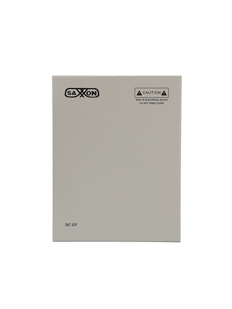 SAXXON SX10A9CHB - FUENTE DE PODER PROFESIONAL 12 VCD / 10 AMPERES / 9 CANALES / 1.1 AMPERES POR CANAL / COMPATIBLE CON BATERIA DE RESPALDO ( NO INCLUIDA ) / PROTECCIÓN CONTRA SOBRECARGAS / #TVCSAX-Fuentes con Distribuidor-SAXXON-SXN2290018-Bsai Seguridad & Controles