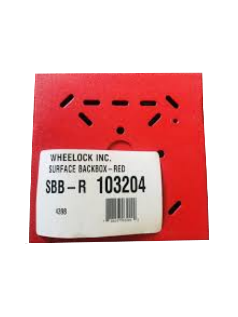 BOSCH F_SBBR - CAJA POSTERIOR PARA SIRENA COLOR ROJO-Estrobos y Sirenas-BOSCH-Bsai Seguridad & Controles
