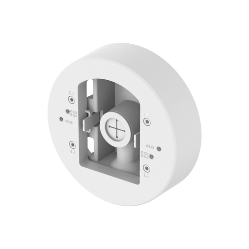 MONTAJE ADAPTADOR PARA INSTALACION EN POSTE DE CAMARAS DOMO Y BALA SERIE X O P MARCA HANWHA-Accesorios Generales-Hanwha Techwin Wisenet-SBD-180PMW-Bsai Seguridad & Controles