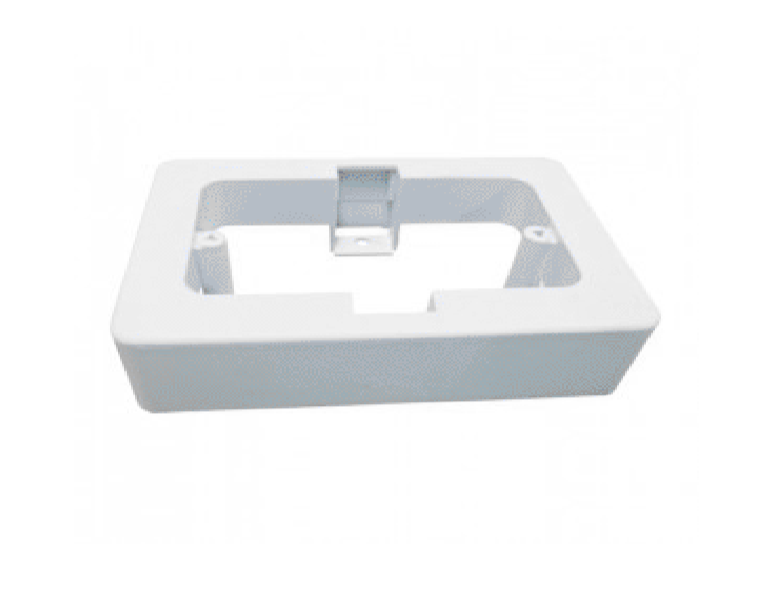 SBETECH CUNIV - CAJA UNIVERSAL DE PVC / 2X4 / GAMA ECONÓMICA / FÁCIL INSTALACIÓN/ FÁCIL LIMPIEZA-Faceplate Y Cajas Universales-SBE TECH-Bsai Seguridad & Controles