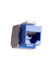SBE TECH - SBE-JACKC6AS-BL JACK 4 PARES RJ45 CAT-6A AUTOPONCHABLE AZUL-Jacks y Plugs-SBE TECH-Bsai Seguridad & Controles