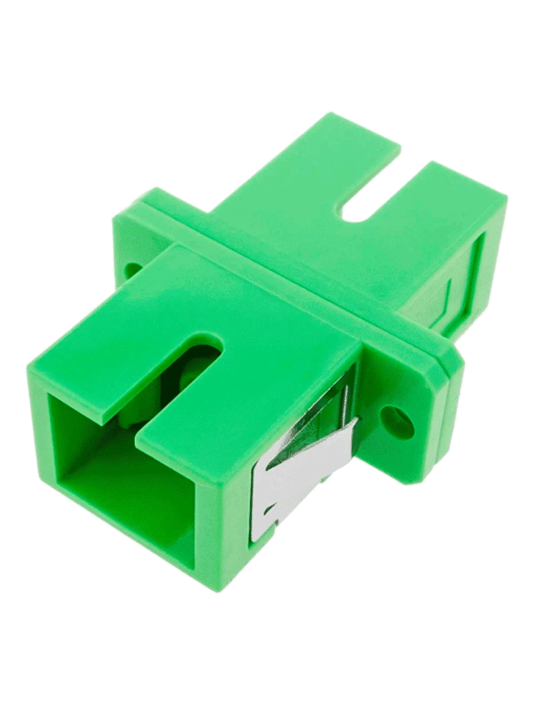 SBE TECH SBE-ADAPSCAPC-S - ADAPTADOR SIMPLEX DE SC/APC A SC/APC MONOMODO/VERDE CON OREJAS-Acopladores-SBE TECH-SBT1920012-Bsai Seguridad & Controles