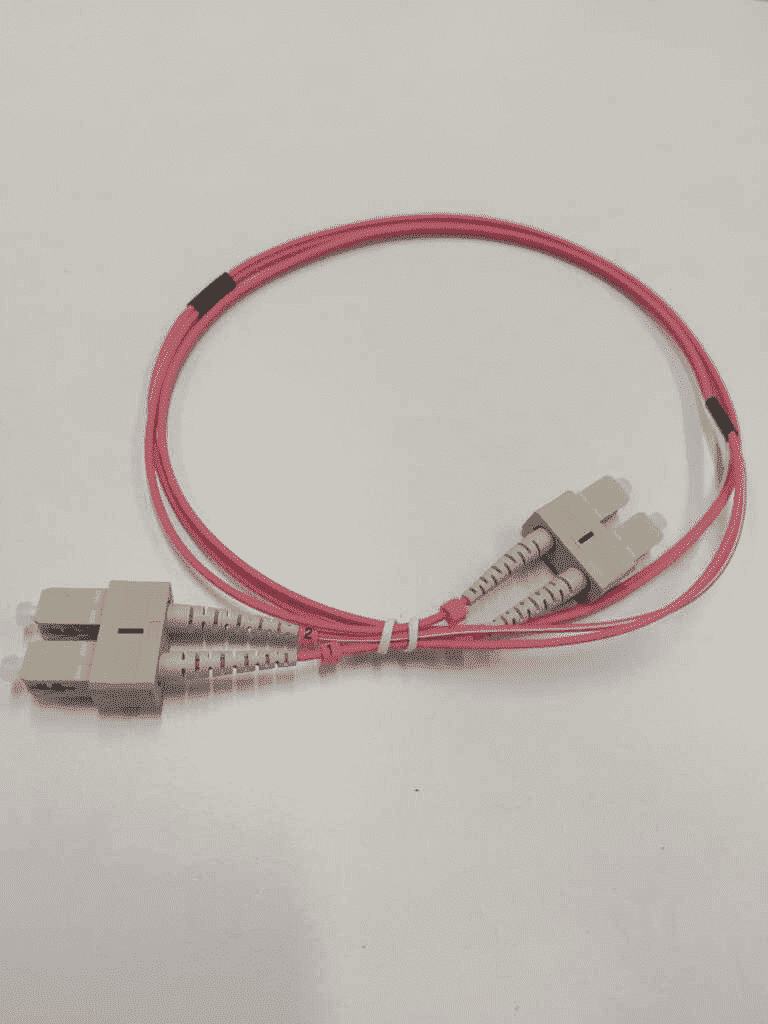 SBE TECH SBE-JUMSCSC1M50 JUMPER SC-SC MULTIMODO 50/125 OM4 DUPLEX 2 MM, 1 METRO, UPC-Jumper / Latiguillo-SBE TECH-SBT1910029-Bsai Seguridad & Controles