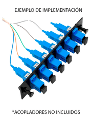 SBE TECH SBE-PIGSC2MSM6P JUEGO DE 6 PIGTAIL SC / MONOMODO 9/125 / 2 METROS-Conectores-SBE TECH-SBT1910033-Bsai Seguridad & Controles