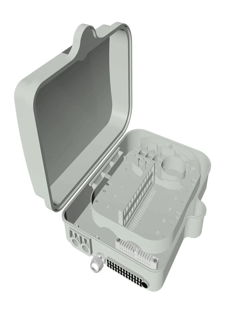SBETECH SBE-CDEXTFTTX2X24NL - CAJA DE DISTRIBUCIÓN PARA FTTX PARA EXTERIOR NUEVA LÍNEA DE 2X24, IP 65-Accesorios-SBE TECH-SBT1940023-Bsai Seguridad & Controles