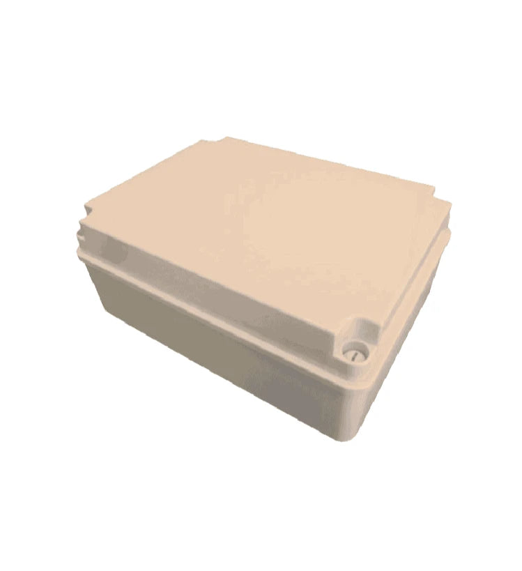 SBETECH SBE-OP403016 - GABINETE PLASTICO DE TAPA OPACA / PARA USO EXTERIOR IP65 / 40 CM X 30 CM X 16 CM /CONSTRUIDO EN MATERIAL AUTOEXTINGUIBLE UL94V0 / ABS /-Faceplate Y Cajas Universales-SBE TECH-SBT1630017-Bsai Seguridad & Controles