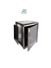 SBETECH SBE-GNLPAR15URP- GABINETE DE PARED 15 UR, CON CAPACIDAD DE CARGA DE 30 KG, 60X60X69.8 CM, CON PUERTA DELANTERA DE CRISTAL TEMPLADO-Gabinetes Piso / Pared-SBE TECH-Bsai Seguridad & Controles