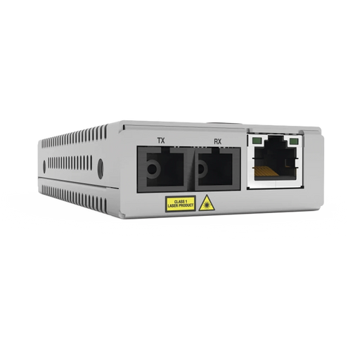 CONVERTIDOR DE MEDIOS TAA (FEDERAL) 10/100TX - 100FX/SC MULTIMODO, MULTIREGION PSU-Networking-ALLIED TELESIS-AT-MMC200/SC-960-Bsai Seguridad & Controles