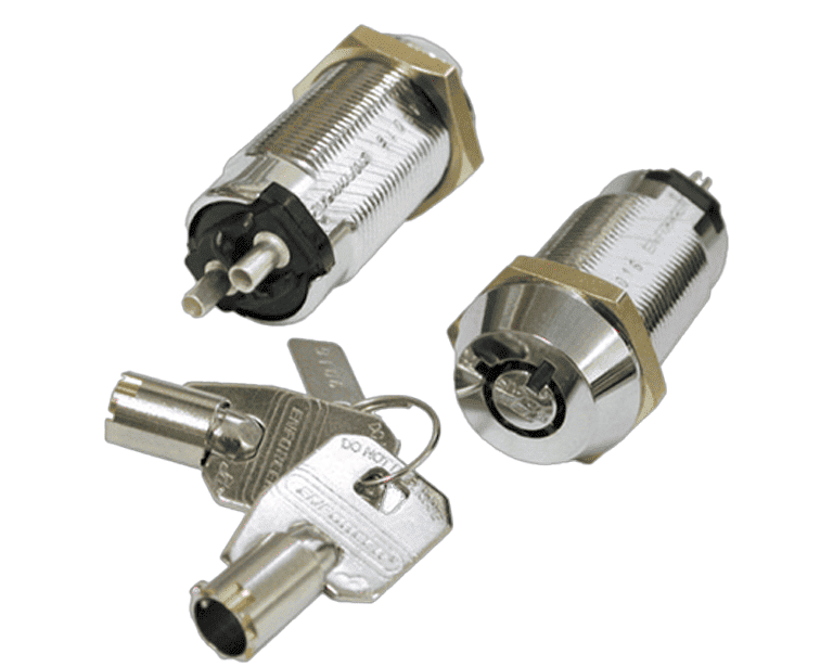 SECO-LARM SS-090-2H1 - INTERRUPTOR TUBULAR CON LLAVE-Accesorios - Alarmas-SECO-LARM-Bsai Seguridad & Controles