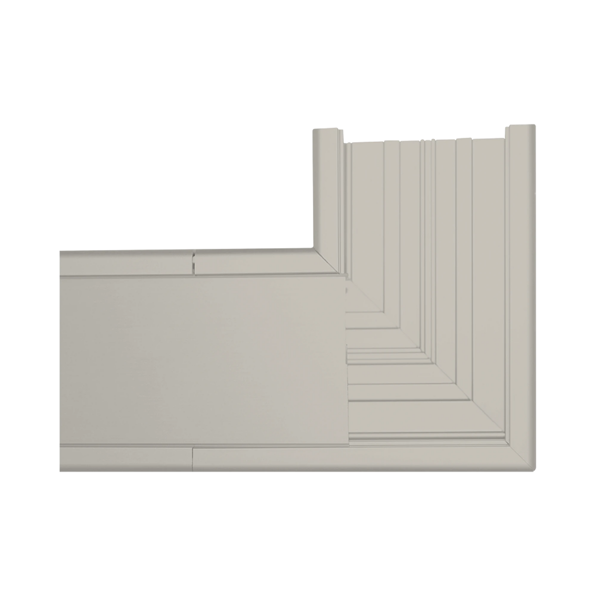 SECCIÓN EN "L" COLOR MARFIL DE PVC AUTO EXTINGUIBLE, PARA CANALETA TEK-100-M (5576-16001)-Canalización-THORSMAN-Bsai Seguridad & Controles