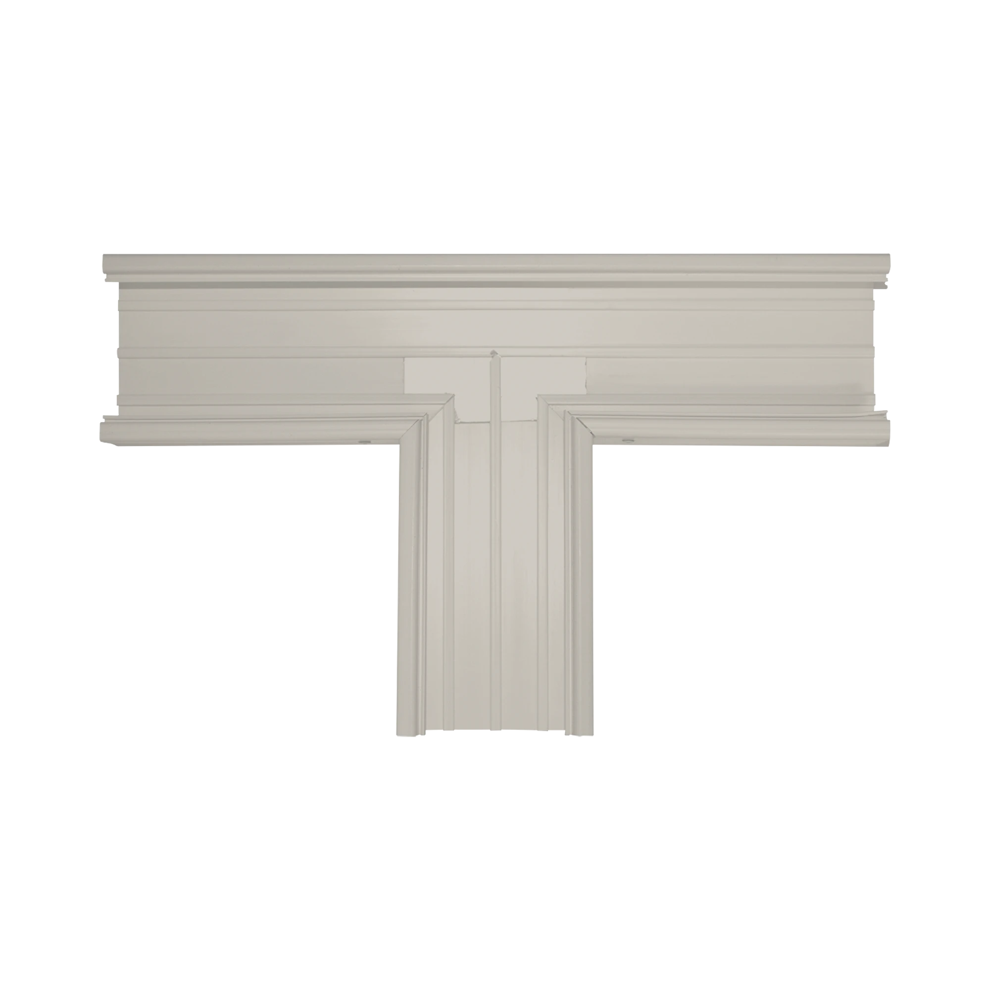 SECCIÓN EN "T" COLOR MARFIL DE PVC AUTO EXTINGUIBLE, PARA CANALETA TEK-100-M (5576-17001)-Canalización-THORSMAN-Bsai Seguridad & Controles