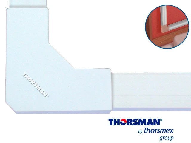 SECCION L THORSMAN PARA TMK1020 5130-02001 COLOR BLANCO, CUMPLE CON LOS REQUERIMIENTOS DE LA NORMA NOM-001-SEDE-2005, AUTO-EXTINGUIBLE, RESISTENCIA A LA HUMEDAD Y ATMÓSFERA CORROSIVA, CERTIFICADO EN CSA-Canaletas-THORSMAN-Bsai Seguridad & Controles