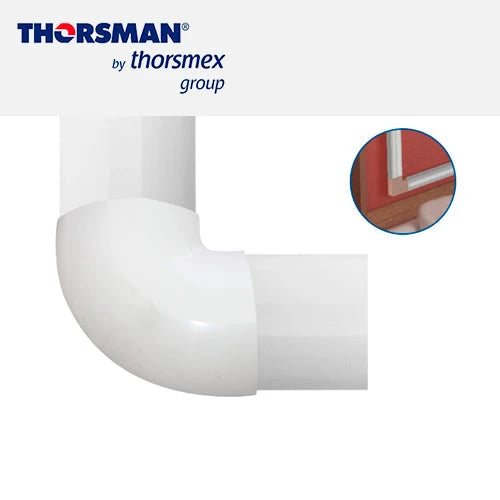 SECCION "L" PARA DUCTHO 3 Y 4 FT THORSMAN 9430-02001 COLOR BLANCO, BOLSA 1 PZA, RESISTENCIA A LA HUMEDAD Y ATMÓSFERA CORROSIVA, ALTA RIGIDEZ, MATERIAL AUTO-EXTINGUIBLE-Canalizacion-THORSMAN-Bsai Seguridad & Controles