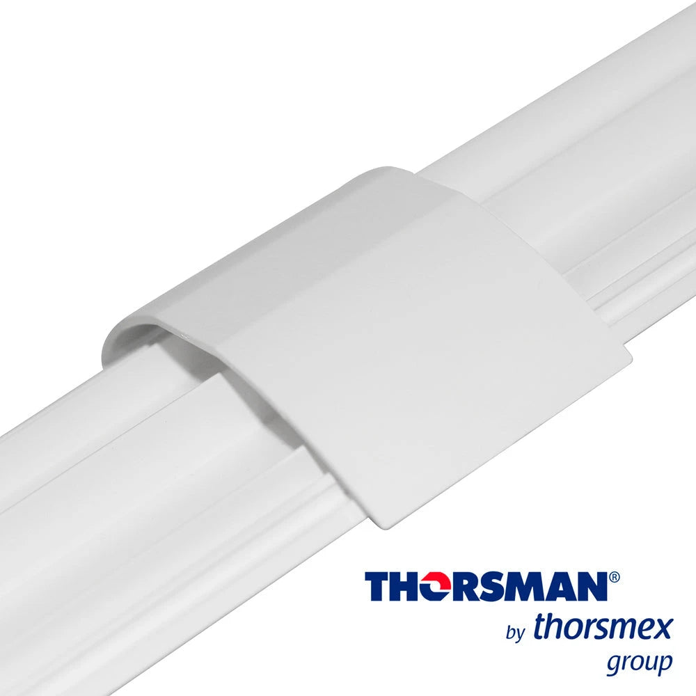SECCION "UNION" PARA DUCTHO 3 Y 4 FT THORSMAN 9480-02001 COLOR BLANCO, BOLSA 1 PZA, RESISTENCIA A LA HUMEDAD Y ATMÓSFERA CORROSIVA, ALTA RIGIDEZ, MATERIAL AUTO-EXTINGUIBLE-Canalizacion-THORSMAN-Bsai Seguridad & Controles