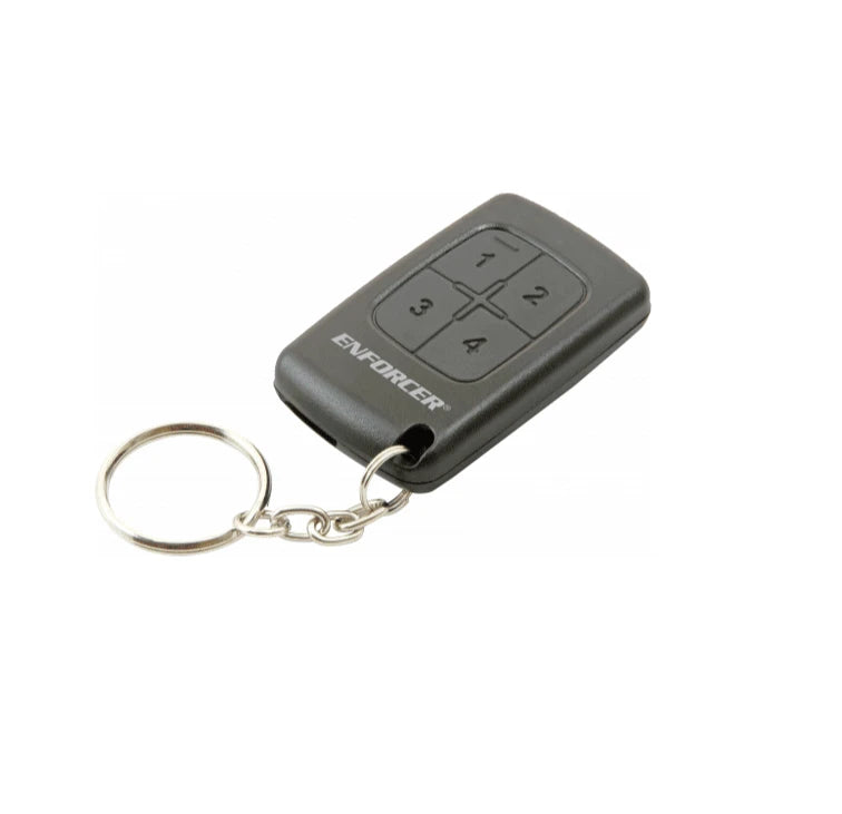 SECO-LARM SK919T4GNQ - TRANSMISOR RF TIPO LLAVERO DE 4 BOTONES, 15 CANALES, 315 MHZ.-Botones-SECO-LARM-SEC1210004-Bsai Seguridad & Controles