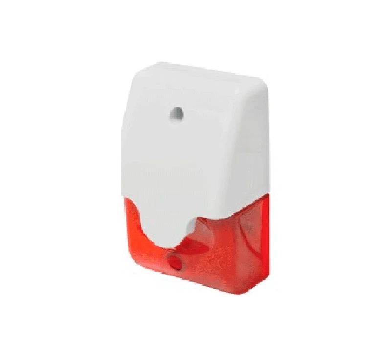 SECO-LARM SL1312SAR - SIRENA MINI PIEZOELÉCTRICA ROJA Y LUZ ESTROBOSCÓPICA LED-Sirenas-SECO-LARM-SEC1190002-Bsai Seguridad & Controles