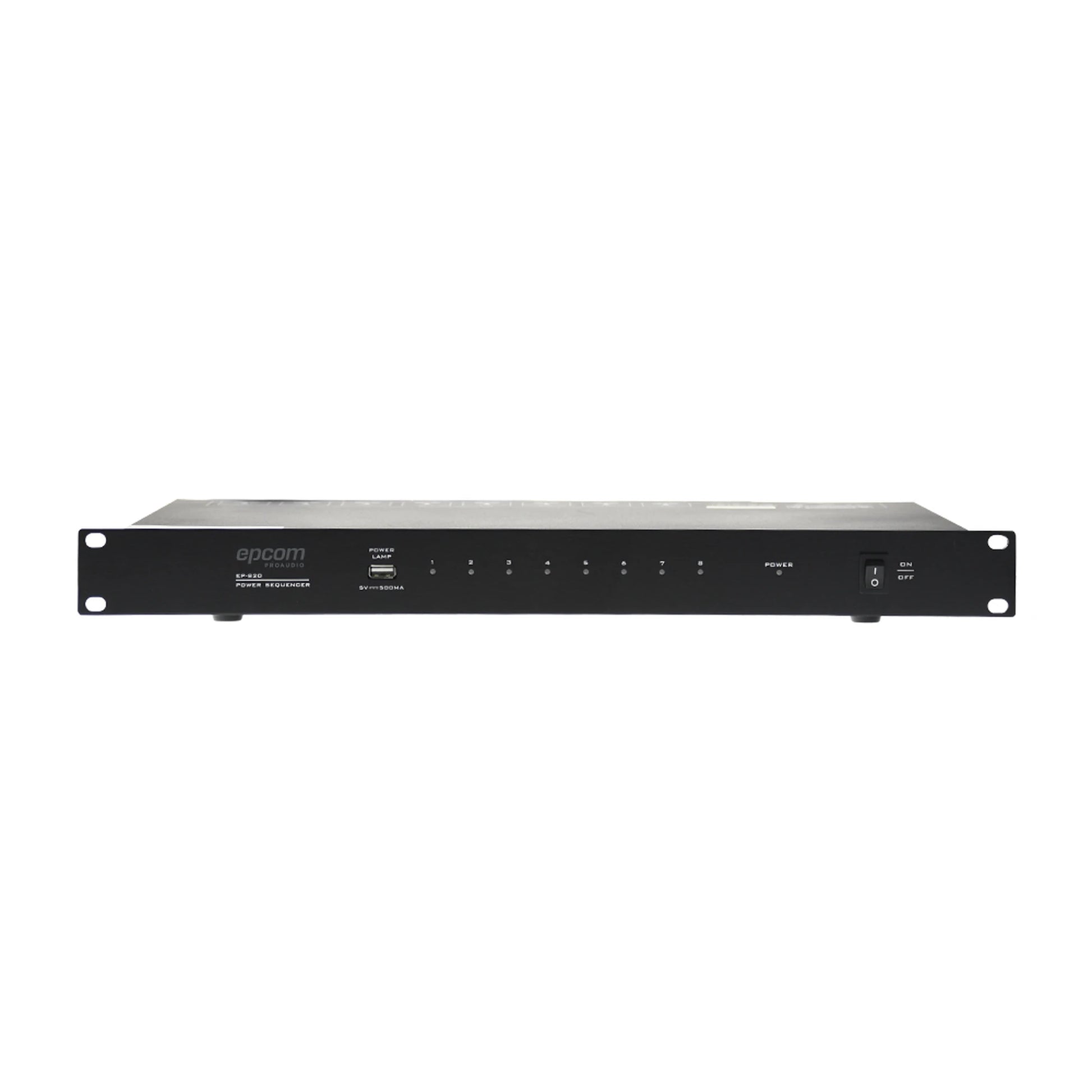 SECUENCIADOR DE POTENCIA | 8 SALIDAS | DELAY DE ACTIVACIÓN DE 1 SEGUNDO | RECOMENDADO PARA RACK DE AMPLIFICACIÓN O EQUIPOS DE ALTA POTENCIA.-Audio, Video y Voceo-EPCOM PROAUDIO-Bsai Seguridad & Controles