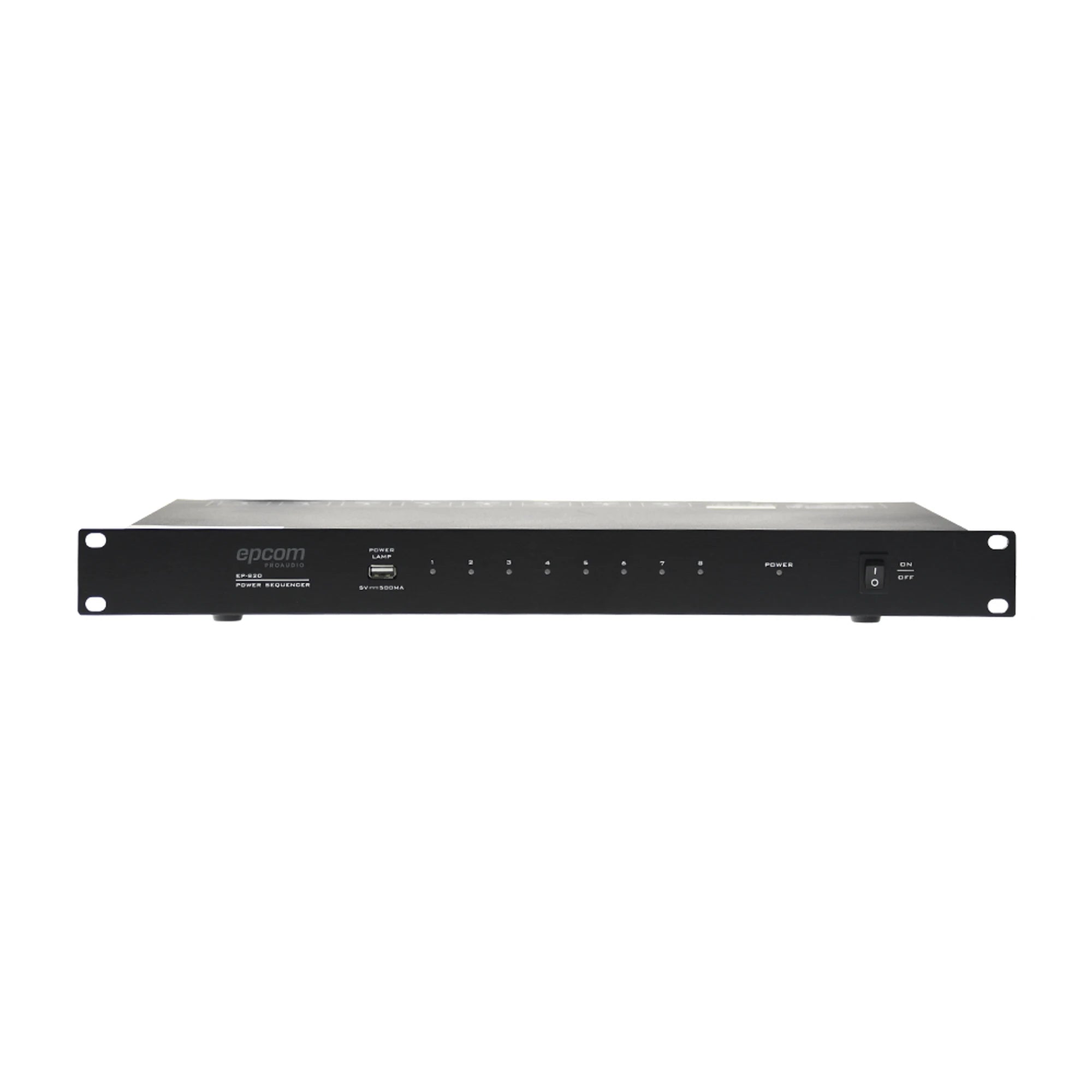 SECUENCIADOR DE POTENCIA | 8 SALIDAS | DELAY DE ACTIVACIÓN DE 1 SEGUNDO | RECOMENDADO PARA RACK DE AMPLIFICACIÓN O EQUIPOS DE ALTA POTENCIA.-Audio, Video y Voceo-EPCOM PROAUDIO-Bsai Seguridad & Controles