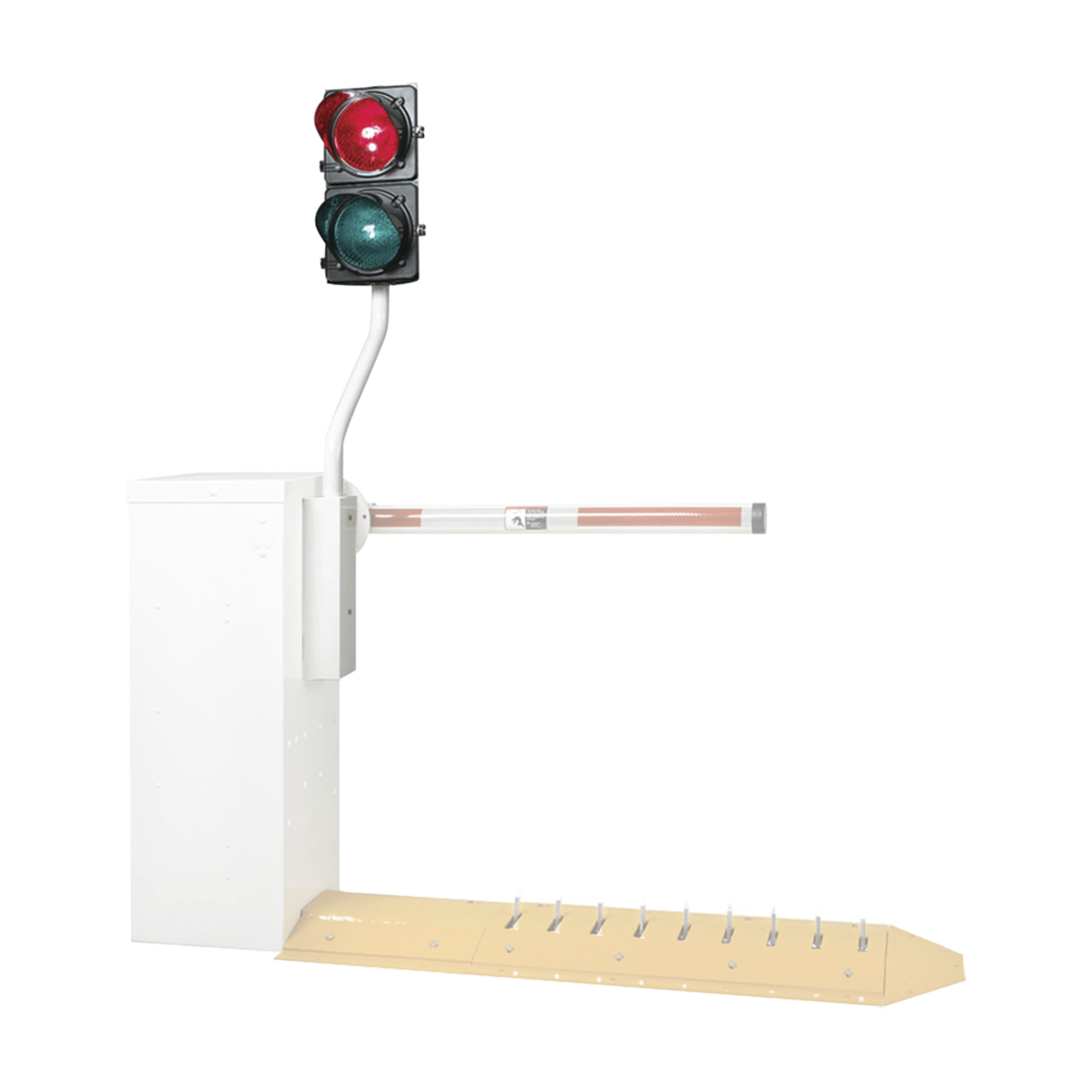 SEMÁFORO ROJO/VERDE COMPATIBLE CON BARRERAS DOORKING-Acceso Vehicular-DKS DOORKING-Bsai Seguridad & Controles