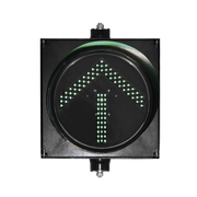 SEMÁFORO / SEÑALIZACIÓN FLECHA VERDE / DIAMETRO 30CM / LUZ LED .-Acceso Vehicular-ACCESSPRO-PROLIGHT-FXG-3-Bsai Seguridad & Controles
